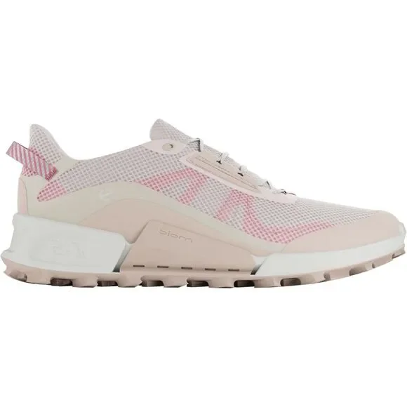 Ecco Women's Athletic Shoes - White and Peach - Picture 3 of 8